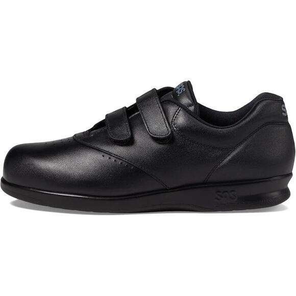 SAS Size 9.5 Black Me Too Walking Leather Comfort Walking Sneaker Work Shoe - Picture 13 of 14